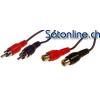 Cinch Kabel  1.5 Meter Verl&auml;ngerung