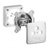 Antennensteckdose SAT+Kabel 3Loch  AP3