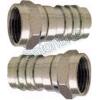 Sat F-Stecker Crimp 7-8.5mm    2 St&uuml;ck