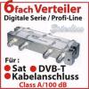Sat Verteiler FVS 1in 6out 6x Powerpass