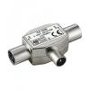 IEC T-St&uuml;ck Doppelstecker 2xBu / 1xSt