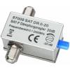 Sat D&auml;mpfungsregler 0-20 db mit F-Anschl
