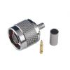 N-Stecker RG58-U Crimp