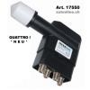 Sat LNB  quattro Multifeed 0.1 dB HQ