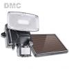 LED Solarstrahler schwarz mit Bewegungsm