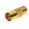 Sat F-Buchse auf IEC Buchse GOLD