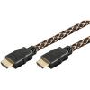 HDMI Kabel Highspeed Nylon 1m  4K ready