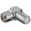 Sat F-Buchse auf IEC Stecker Winkel