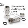 Sat F-Stecker 7,0mm HQ   2 St&uuml;ck