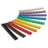 Kabelmarker Clips 10x10 farbig 6mm