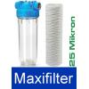 Wasserfilter Maxifilter 25um 3/4