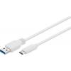USB 3.0 Kabel Typ A > USB-C 0.2 Meter