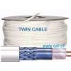 Sat Kabel TWIN mit 2 Adern  2x 5mm