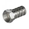 Sat F-Stecker 4.0mm      2 St&uuml;ck