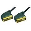 SCART Kabel VC 3D/21 polig  1.5 Meter
