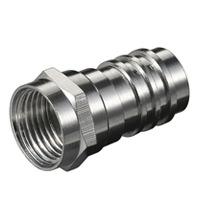Sat F-Stecker Crimp 6-7.0mm    2 St&uuml;ck