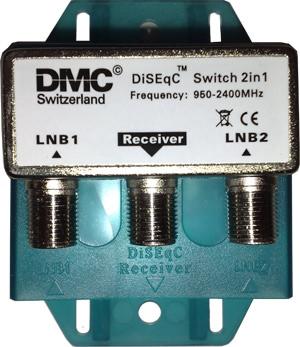 Sat DiSEqC  2/1 DMC 2LNB->1Rec. Dis. 2.0