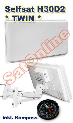 Sat Antenne Selfsat H30D2 Twin