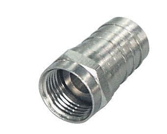 Sat F-Stecker Crimp 4.2mm        2 St&uuml;ck