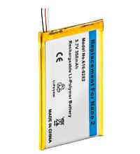 Akku zu IPod nano2G Einbauversion 350mA
