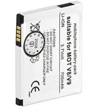 Akku zu Motorola V8, V9 650mAh LiON