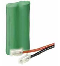 Akku 2x AAA HR03 600 mAh 2,4V Hirose