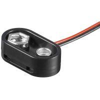 Batterienclip f&uuml;r 9Volt Batterien
