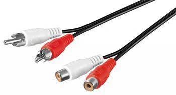 Cinch Kabel 10.0 Meter Verl&auml;ngerung