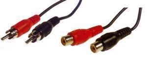 Cinch Kabel  5.0 Meter Verl&auml;ngerung