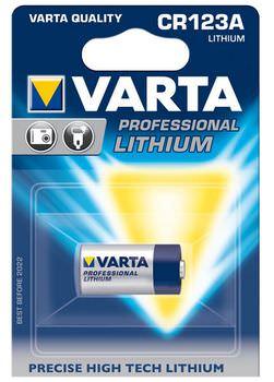 Batterie 1Stk. Lithium CR123A Varta