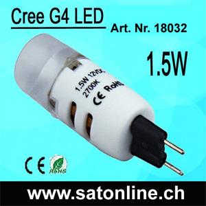 LED Leuchtmittel G4 deluxe 100lm warmw.