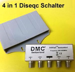Sat DiSEqC 4/1 DMC 4LNB->1Rec. Dis. 2.0