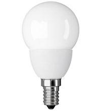Energiesparlampe Kugel 5W mit E14 Sockel