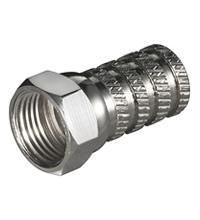 Sat F-Stecker 4.0mm      2 St&uuml;ck