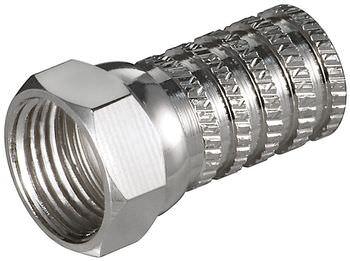 Sat F-Stecker 6.0mm      2 St&uuml;ck