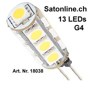 LED Leuchtmittel G4 rund warmweiss 135lm
