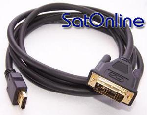 HDMI auf DVI Kabel m/m 3 Meter