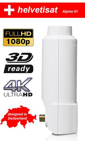 Sat LNB    single  Helvetisat UHD
