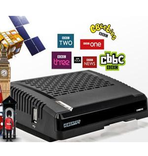 Sat  Receiver Icecrypt S 1600 HD BBC UK