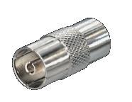 IEC Adapter Buchse-Buchse F/F Metall