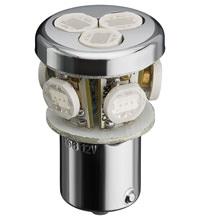 LED BA15 s CLUSTER 12Volt   gelb