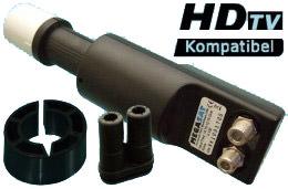 Sat LNB Twin Multifeed 0.1dB 2 Grad