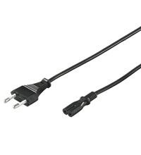 Ger&auml;tekabel 3.0M 2 Pol    schwarz