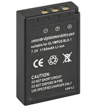 Akku zu Olympus BLS-1 1150Mah