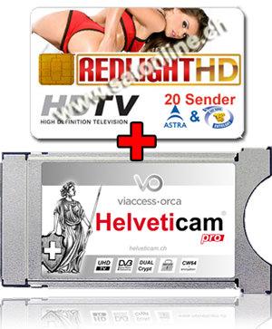Redlight TV 11CH Elite + Helveticam Set
