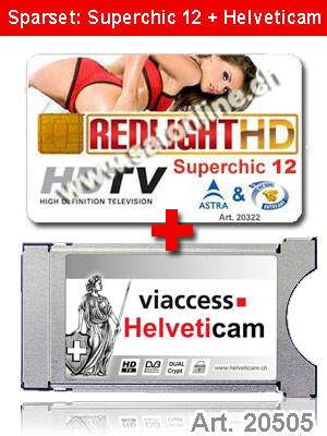 Redlight TV 7CH Elite + Helveticam Set