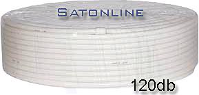 Sat Kabel 100Meter Koax Rolle RG6 120dB
