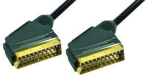 SCART Kabel VC 3D/21 polig  1.5 Meter