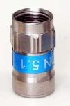 Sat F-Stecker Self-Install 6.8mm 2 Stk