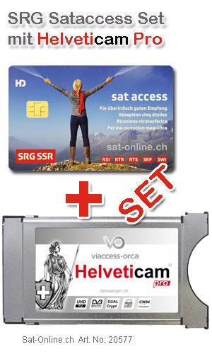 CI-Modul Viaccess SRG Karte  Swiss-Set 2